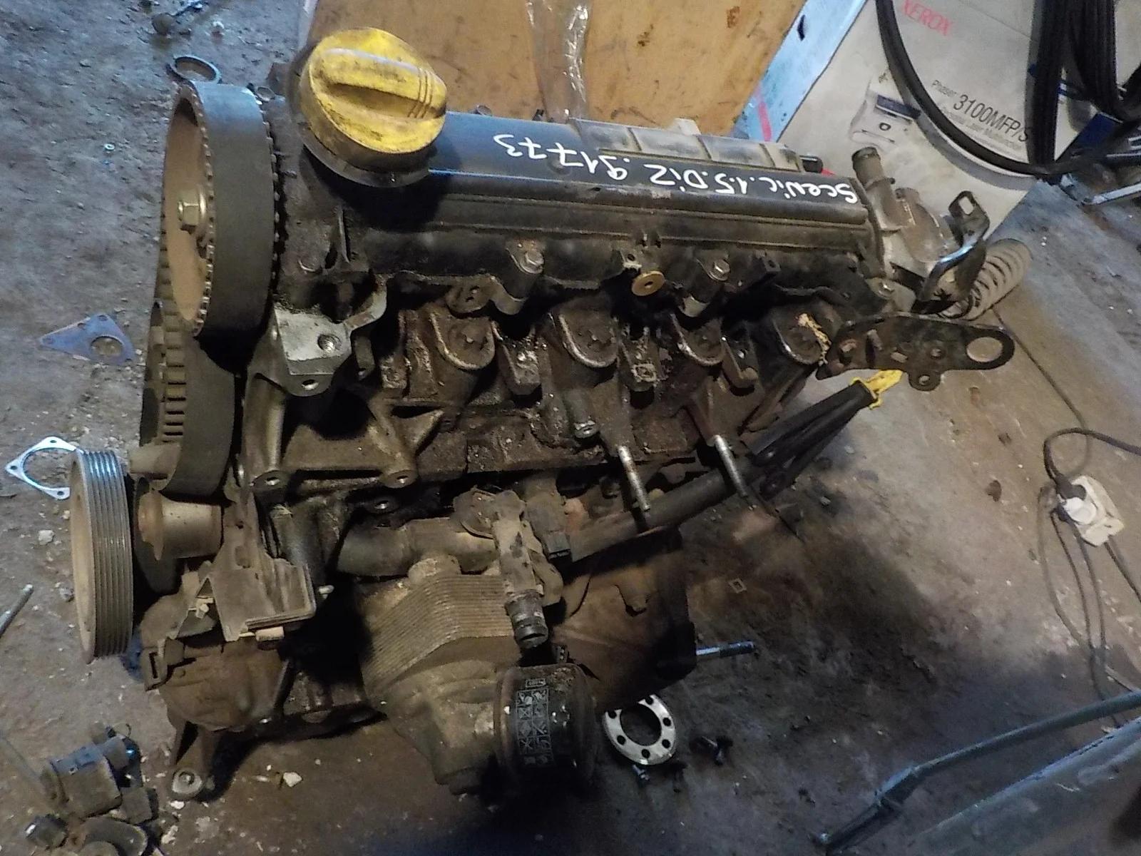 двигатель RENAULT SCENIC