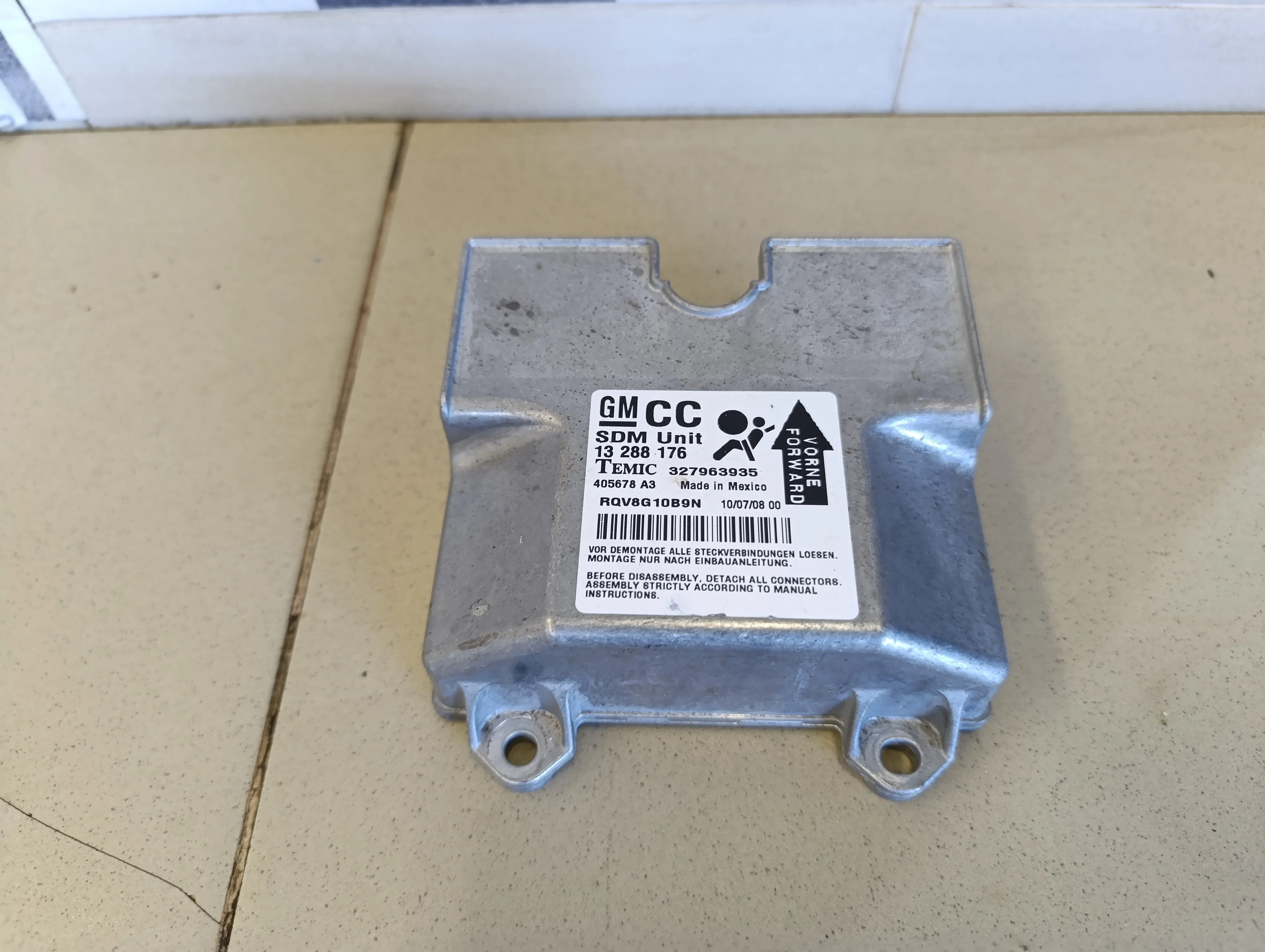 Блок управления AIR BAG Astra H / Family 2004-2015