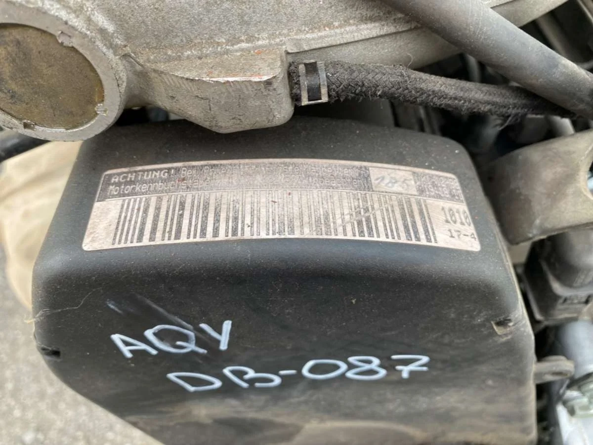 Двигатель Volkswagen Golf 4 AQY 1998