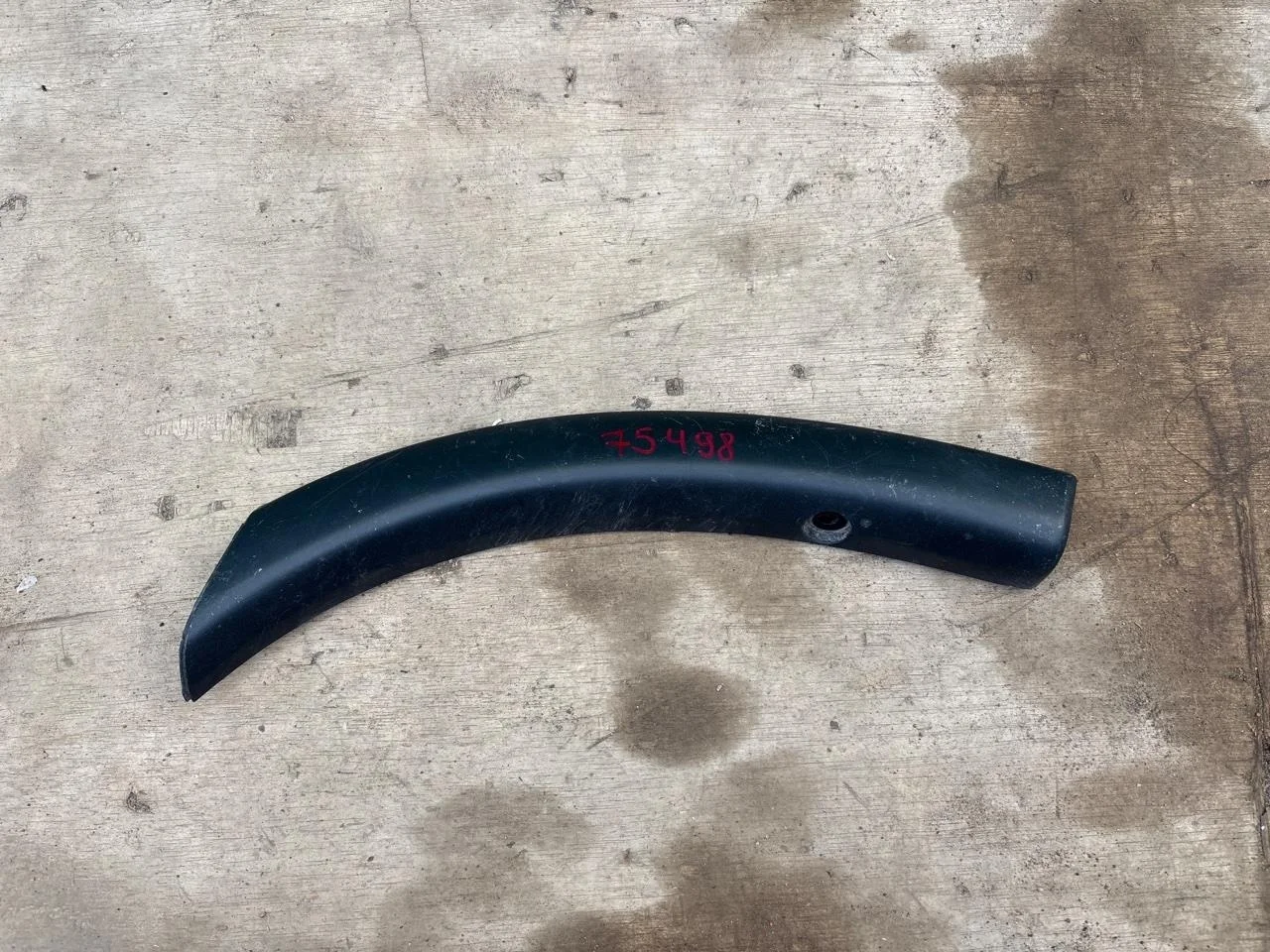 Молдинг крыла Mitsubishi Outlander 3 2012-2021 7407A317, задний левый