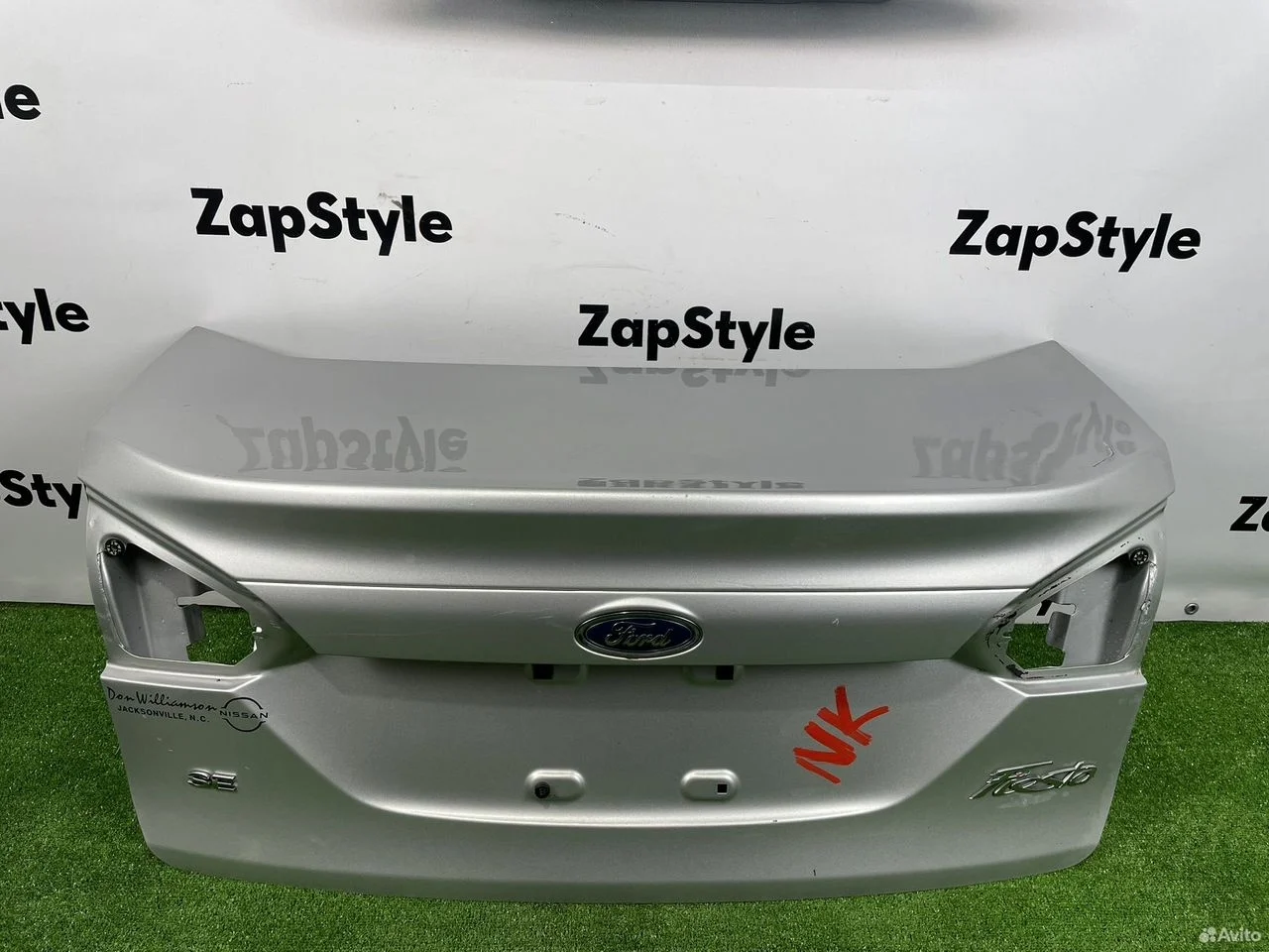 Крышка багажника ford fiesta 6 седан 2012-2019г