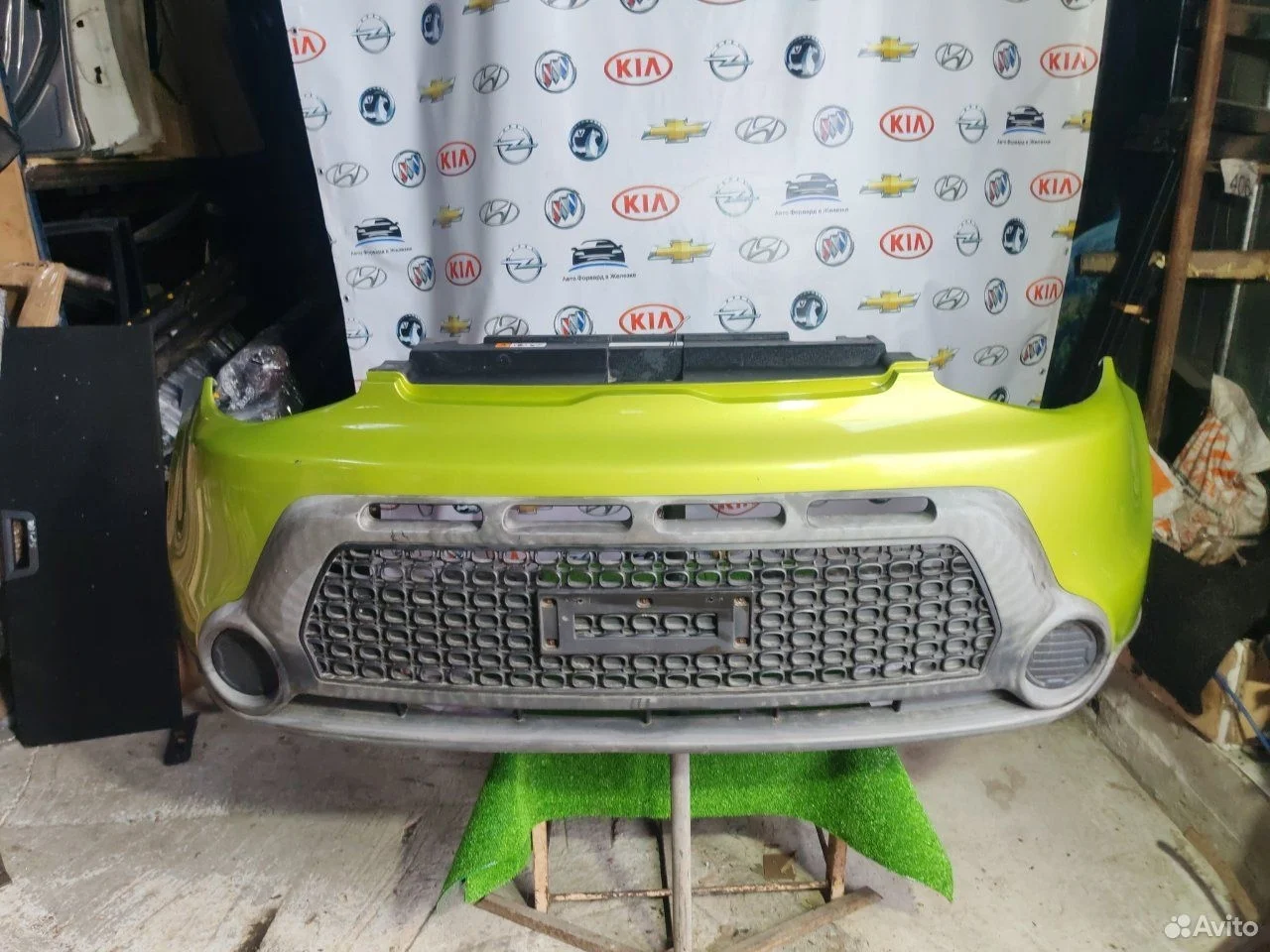 Бампер передний kia soul