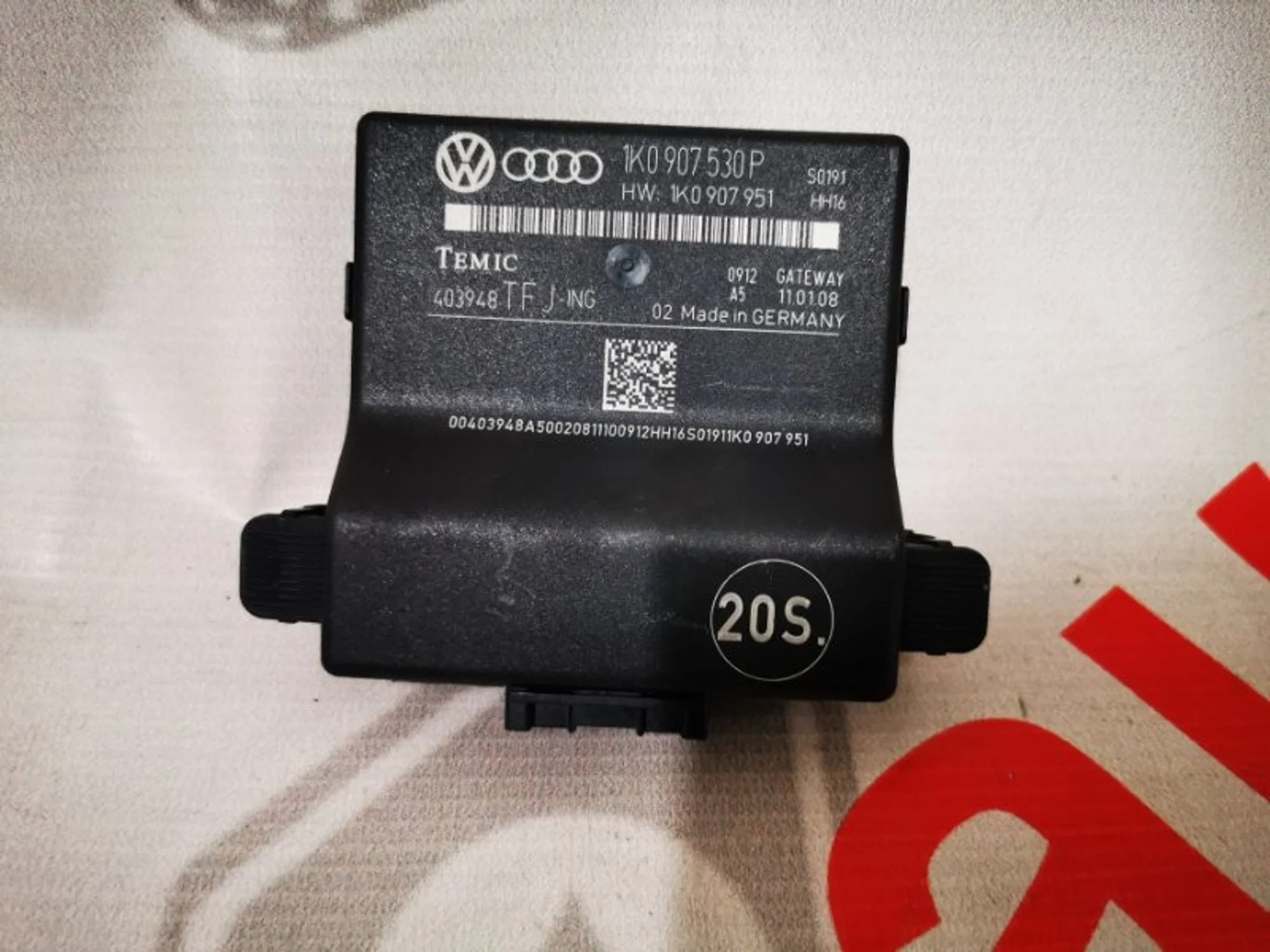Блок электронный Skoda Octavia 1K0907530P