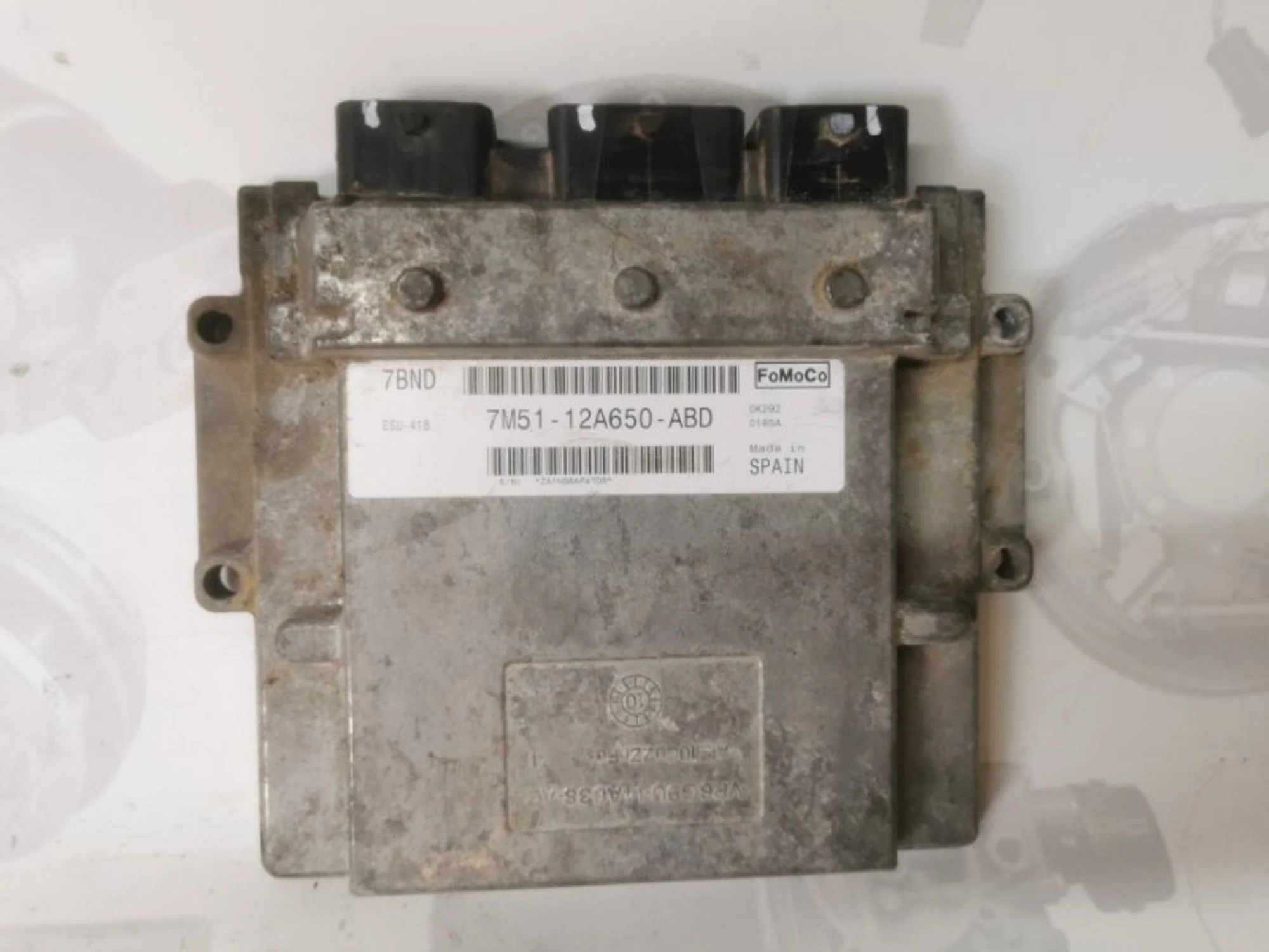 Электронный блок управления двигателем (эбу двс) Ford Focus 2 7M5112A650ABD