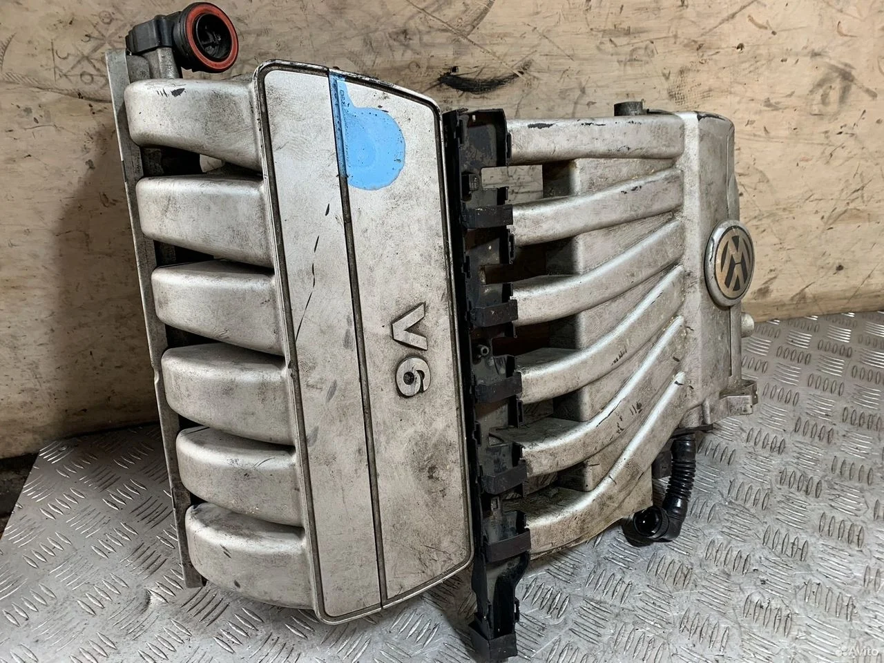 Впускной коллектор bhk 3.6 volkswagen tuareg