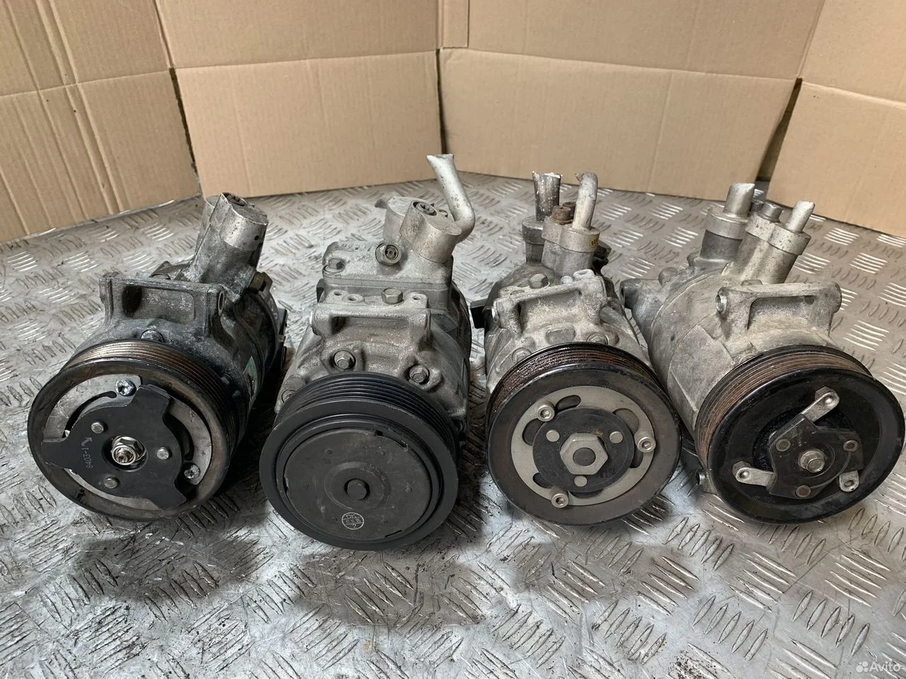 Компрессор кондиционера vw skoda audi