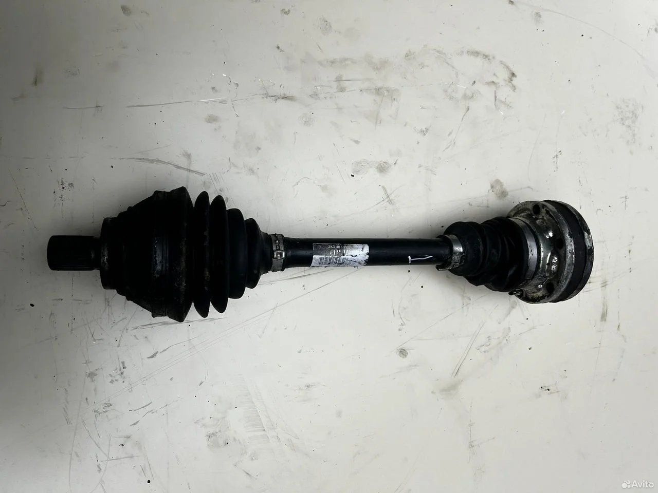 Полуось передняя левая skoda a5 2k3407271b