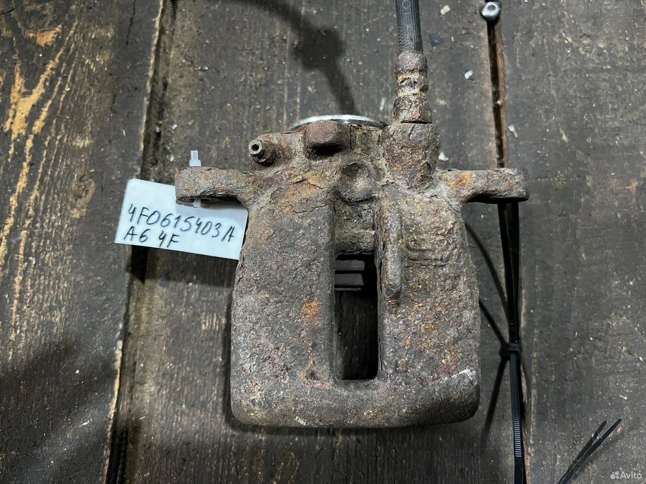 Задний суппорт audi a6 c6