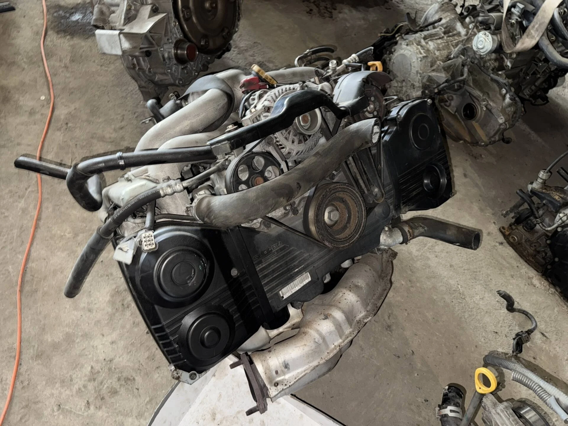 Двигатель Subaru Forester SG5 EJ204 Рестайлинг