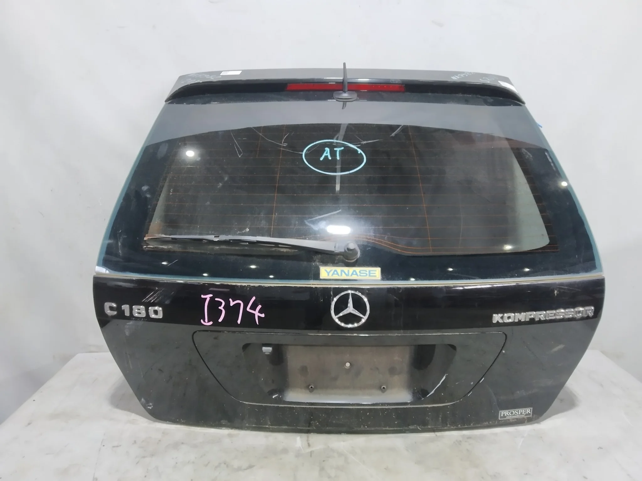 ДВЕРЬ ЗАДНЯЯ MERCEDES-BENZ C-CLASS S203 A2037400505 WAGON черный, 197U NA7982