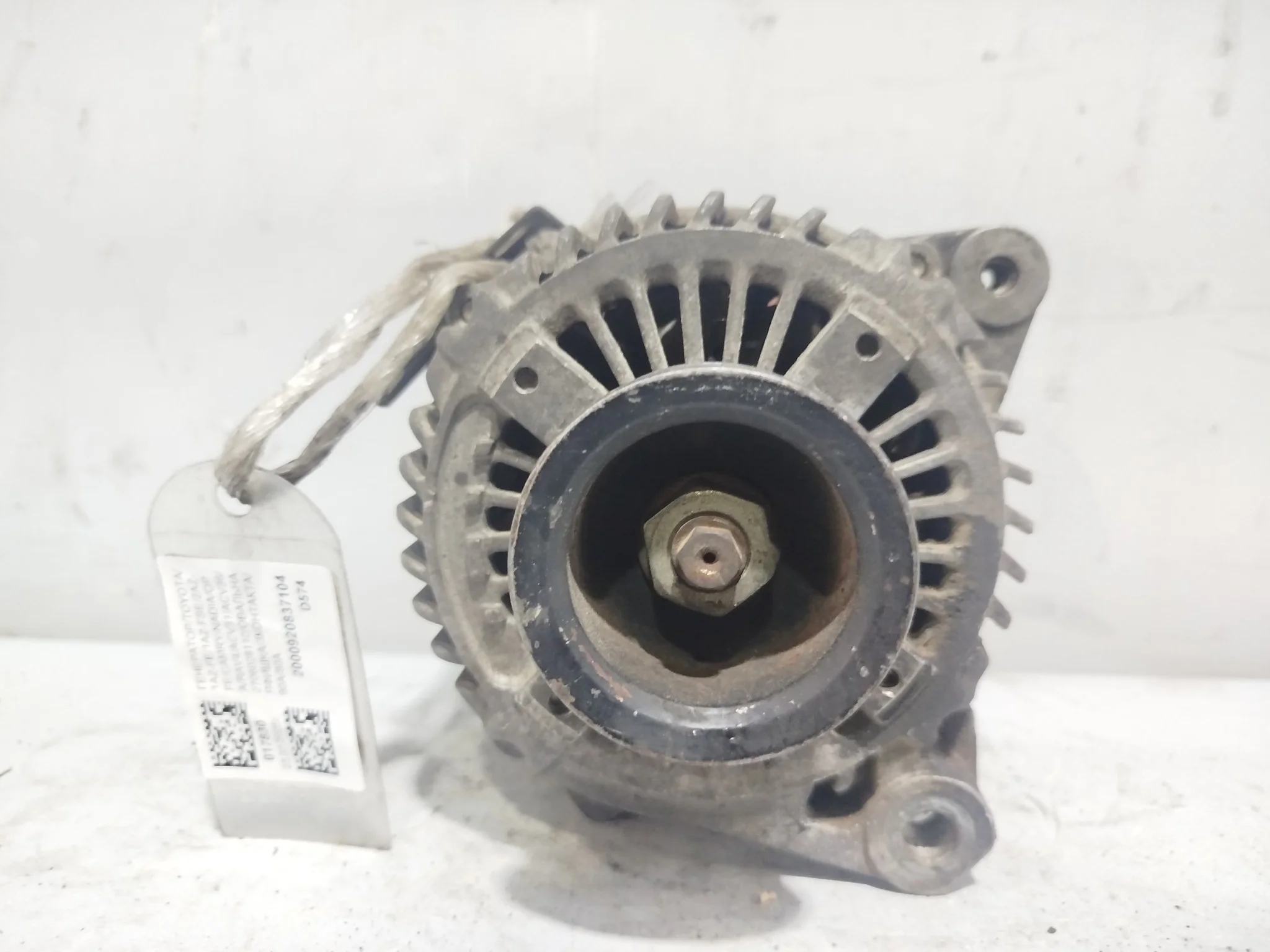 ГЕНЕРАТОР TOYOTA 1AZ-FE 1AZ-FSE 2AZ-FE CAMRY NADIA OPA RAV4 ... ACN15 ACN15H ACT10 ACV30 ACV31 ACV36 2706028110 ОВАЛЬНАЯ ФИШКА 3 КОНТАКТА 90A 80A D574