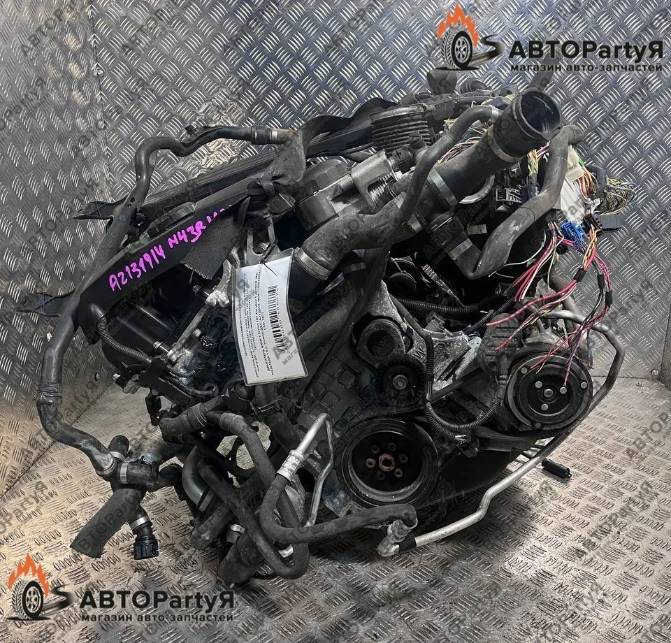 Контрактный Двигатель  BMW (БМВ) 1 Series E87 N43B16AA 1,6 л.