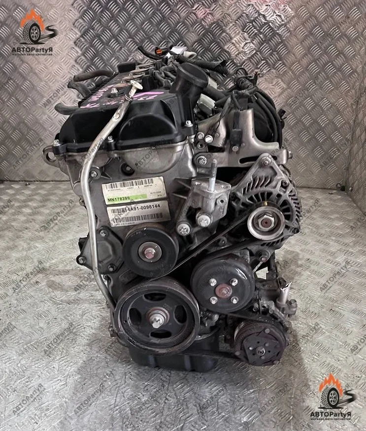 ДВИГАТЕЛЬ Mitsubishi Lancer 10 4A91 1,5 л.
