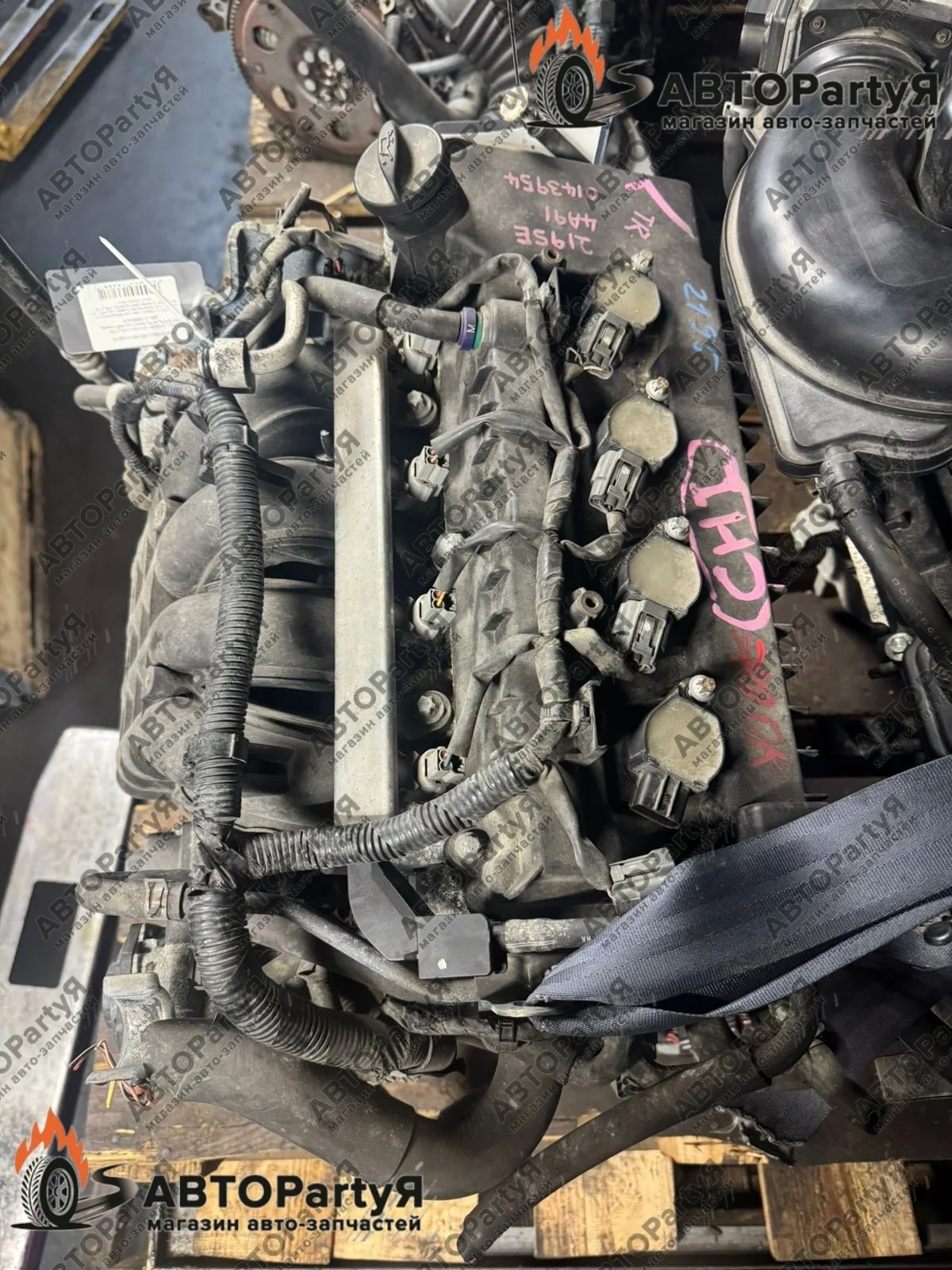 Контрактный Двигатель в сборе Mitsubishi (Митсубиси) Colt 4A91 1,5 л.
