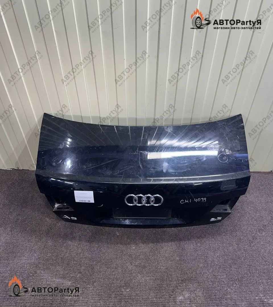 Крышка багажника Audi A6 C6 рестайлинг без фонарей