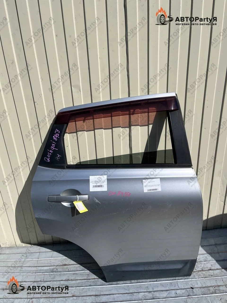 Дверь задняя правая Nissan Qashqai J10