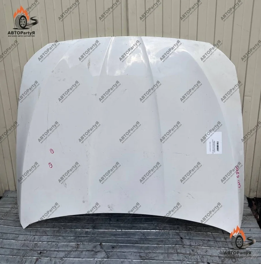 Капот BMW (БМВ) 5 Series F10 белый