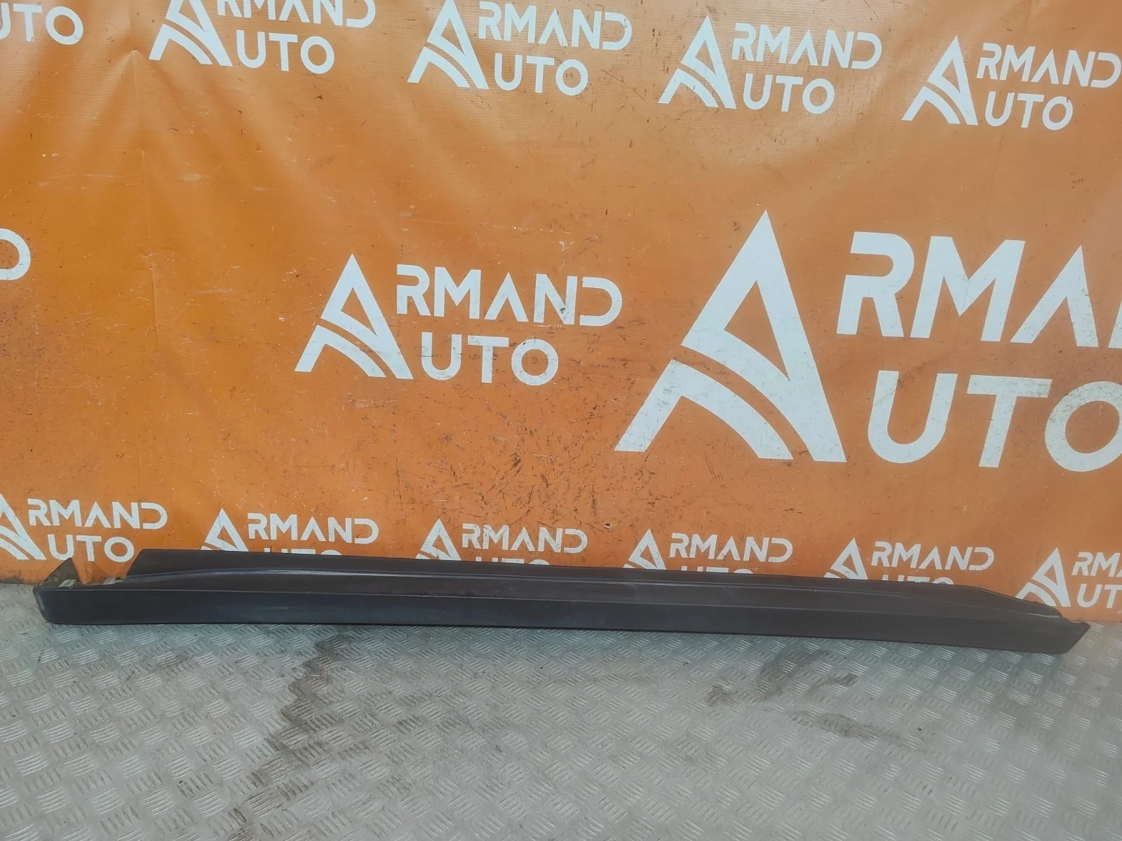 Накладка порога Mitsubishi Outlander 2012-нв 3