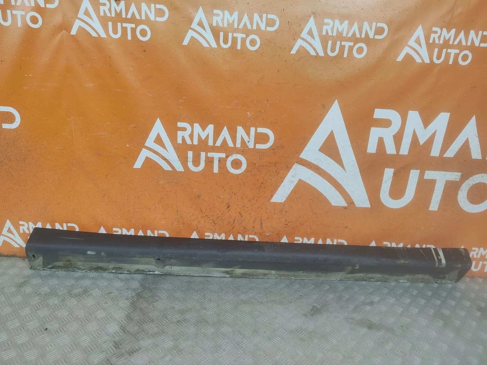 Накладка порога Mitsubishi Outlander 2012-нв 3
