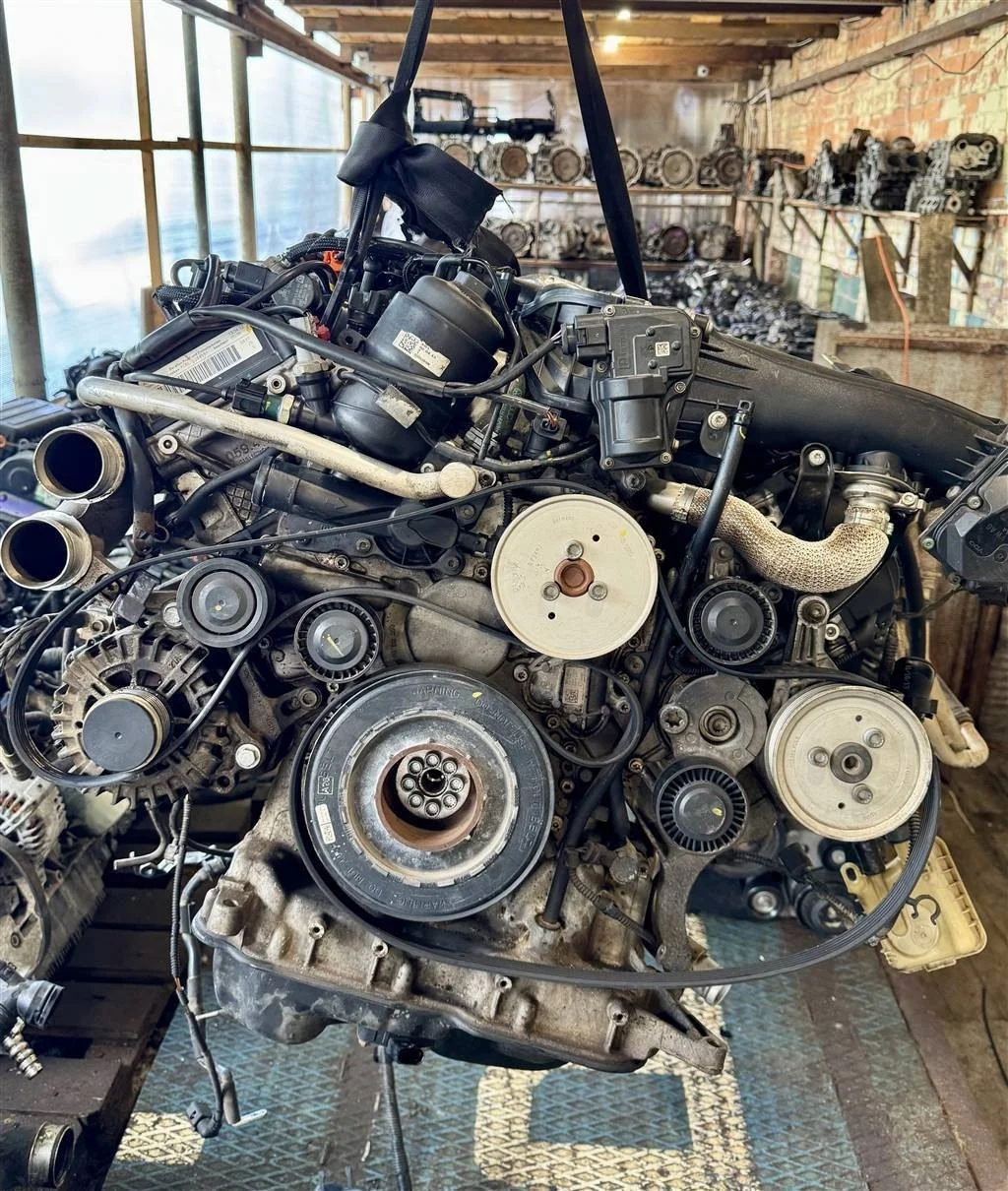 ДВС в сборе с навесным 3.0 tdi CRC (без пробега п
