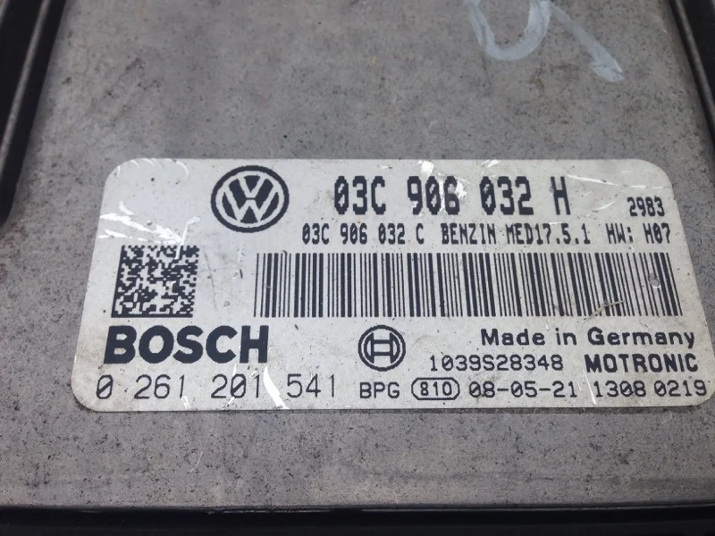 ЭБУ Volkswagen Touran 1.4TSI