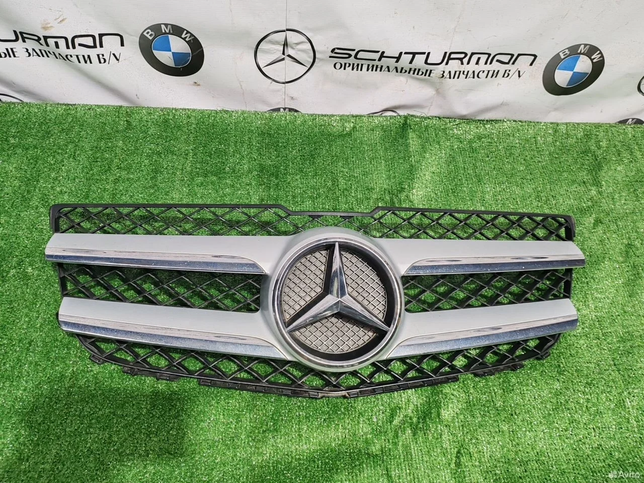 Решетка радиатора mercedes glk x204 рест