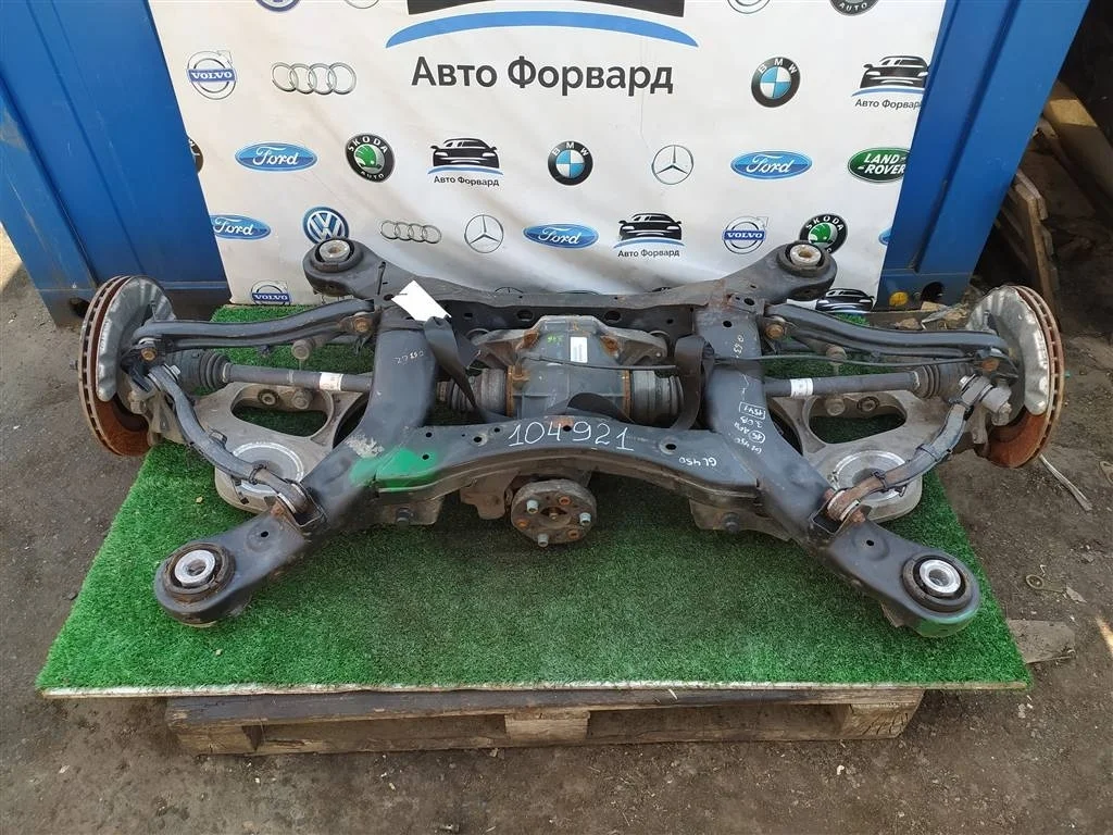 Балка задняя мост в сборе MB X166 W166