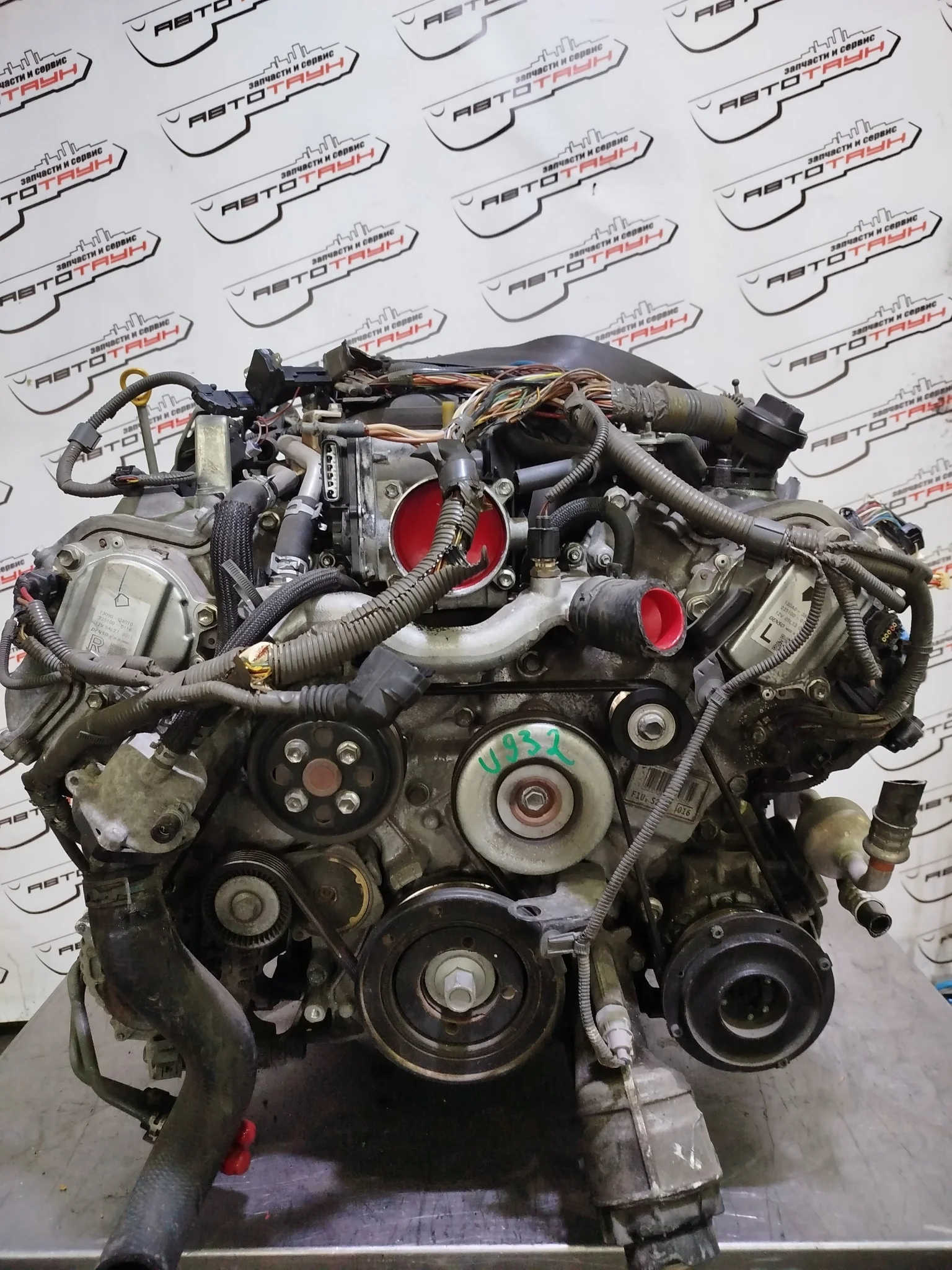 Двигатель С КПП TOYOTA LEXUS 1UR-FSE CROWN MAJESTA GS460 LS460 URS190 URS206 USF40 USF41 2WD 1900038190 U932-0140138