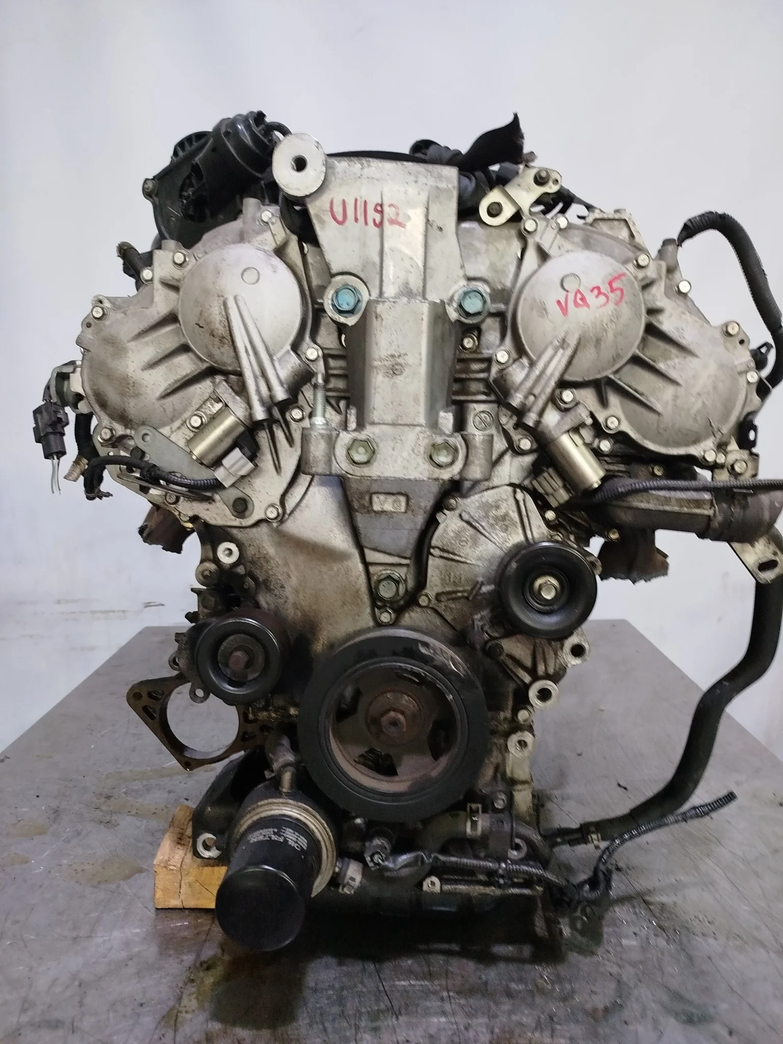 Двигатель NISSAN INFINITI VQ35-DE ELGRAND JX35 MURANO PATHFINDER QX60 TEANA L50 PE52 PJ32 PNE52 PNZ51 R52 Z51 2WD 4WD 10102JP0A2 U1192-308630C