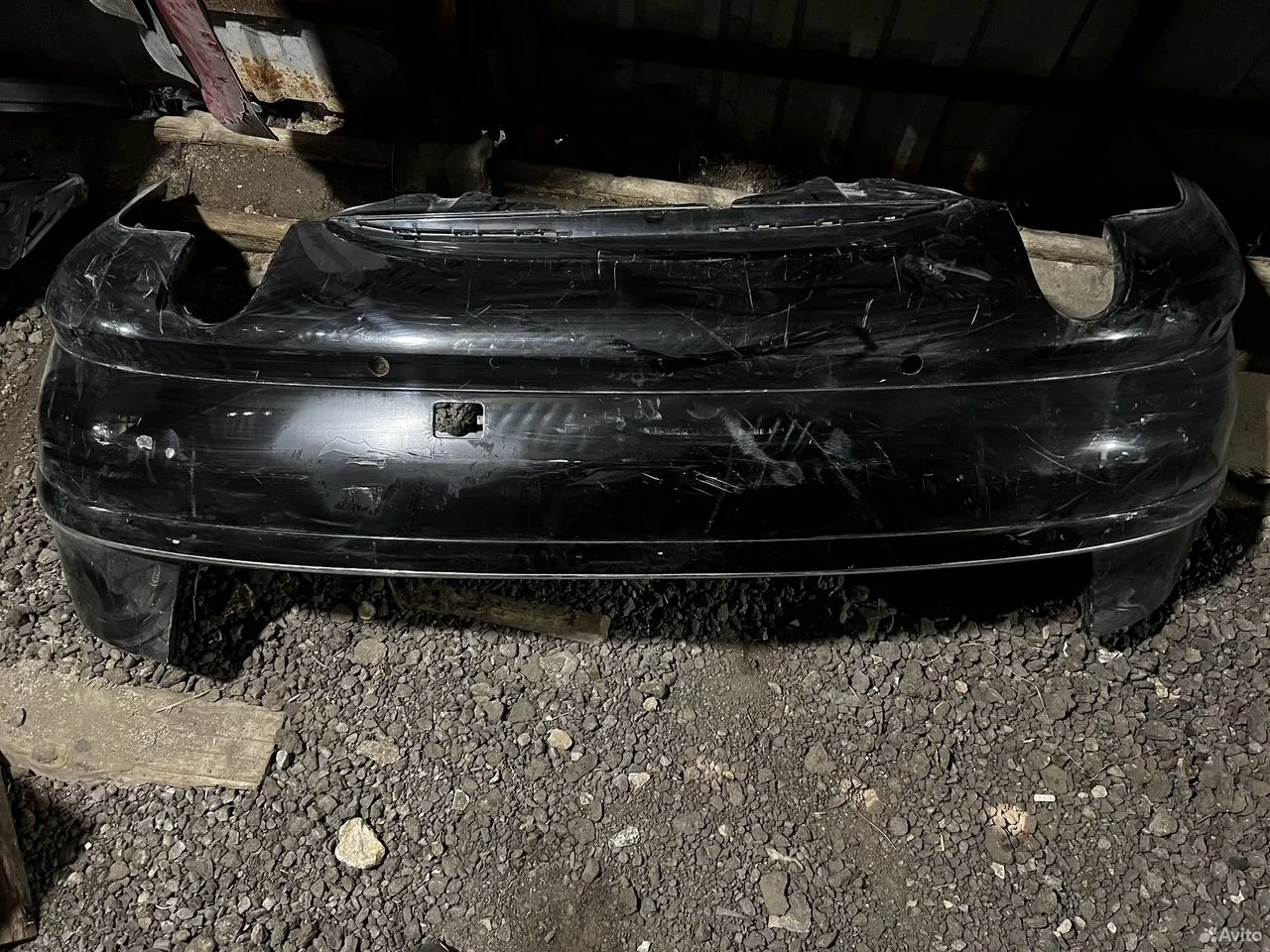 Задний бампер audi a8 d3 4e0807303aa
