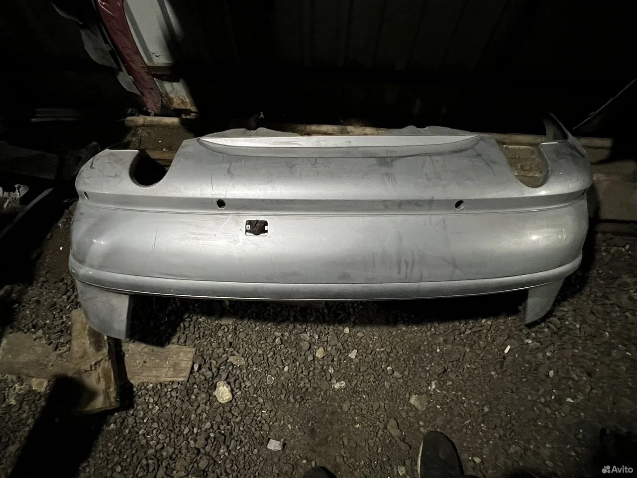 Задний бампер audi a8 d3 4e0807303aa