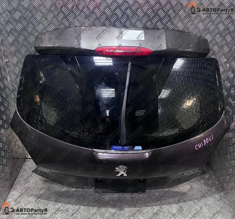 Крышка багажника задняя  Peugeot (Пежо) 208 A9 Хэтчбек 5 дверей  Фиолетовый