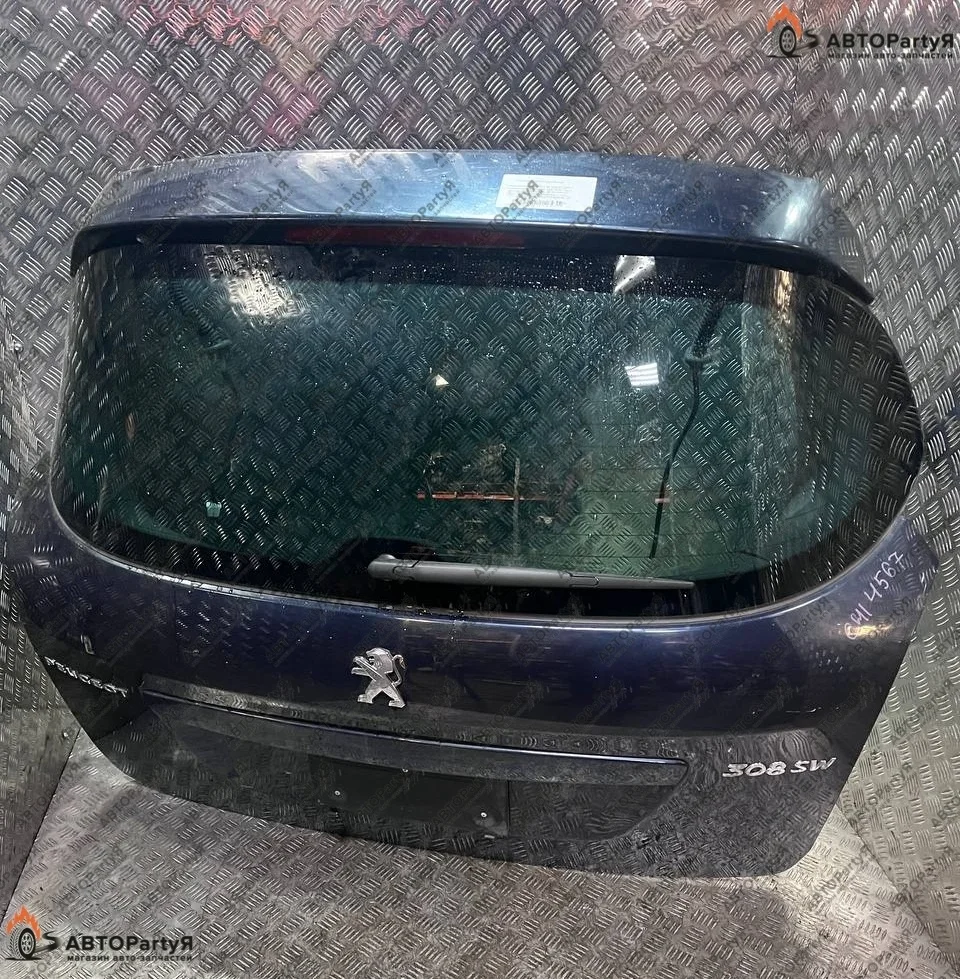 КРЫШКА БАГАЖНИКА PEUGEOT 308 1 поколение 5F02