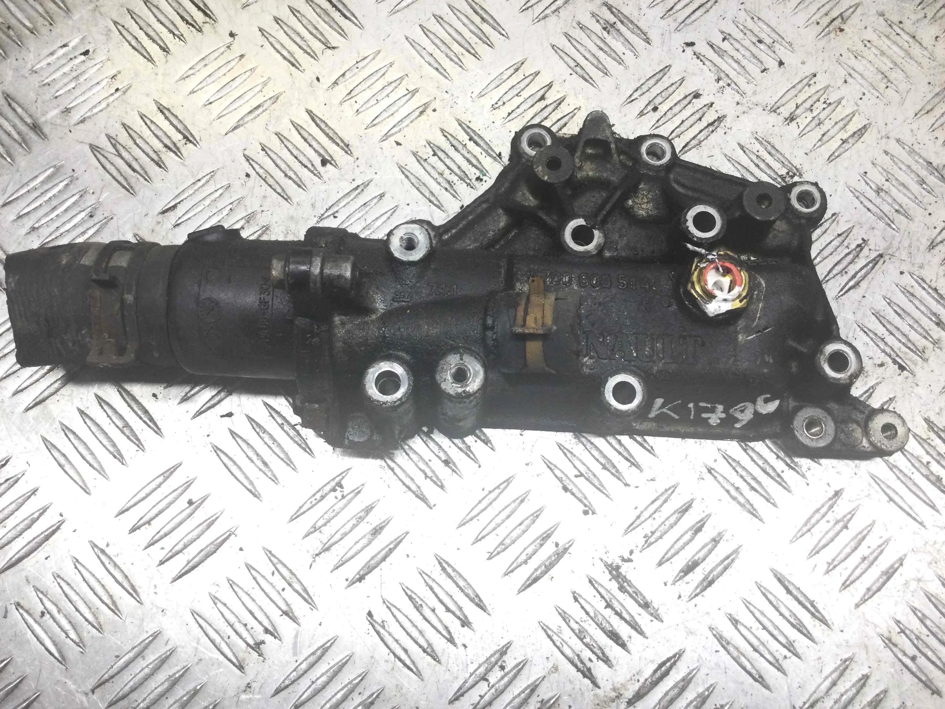 Корпус термостата Renault Scenic 2 поколение (2003-2006) бензин 1.6 i Механика Х/б