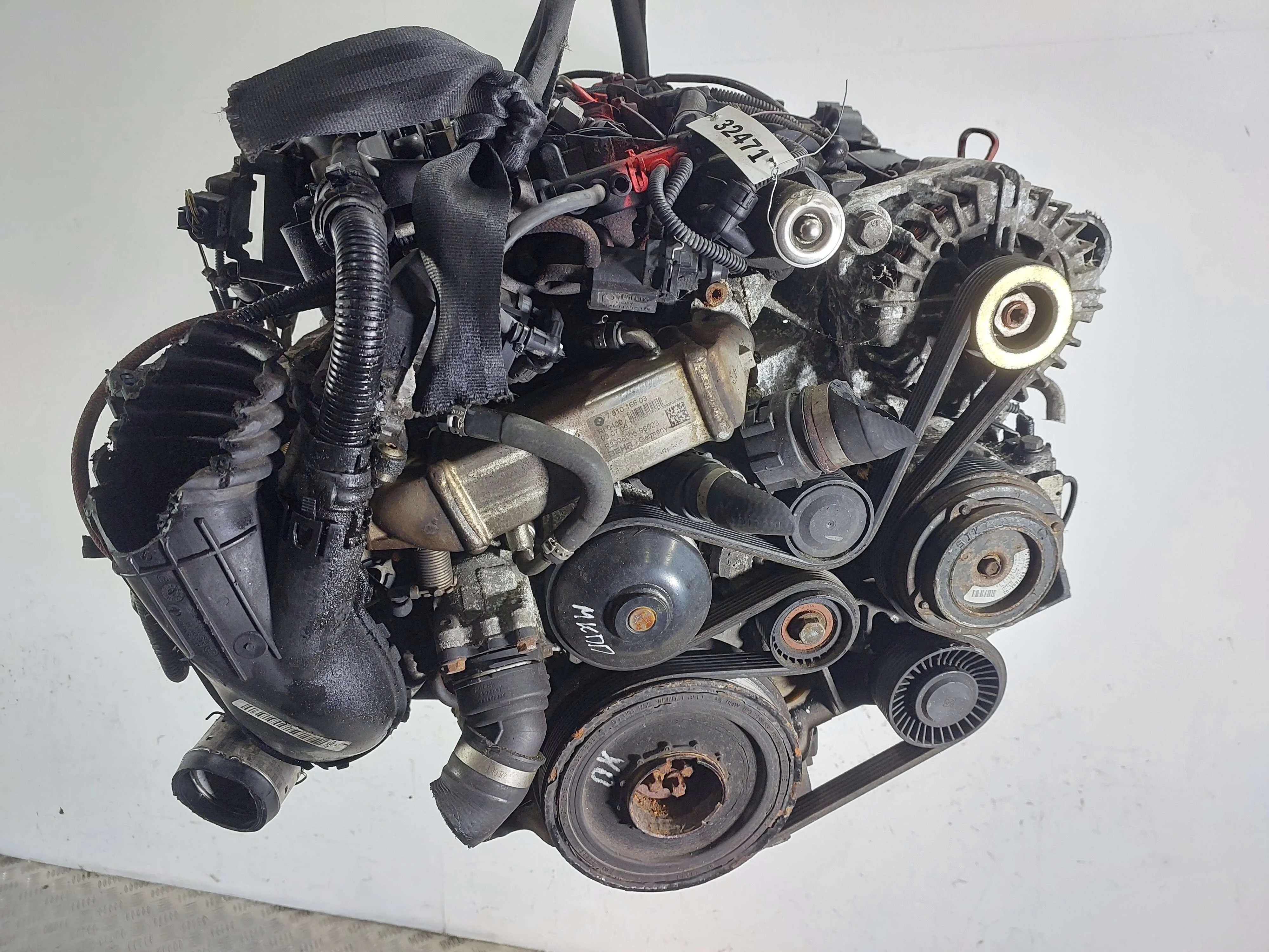 двигатель BMW 1 серия 2.0 дизель 2009