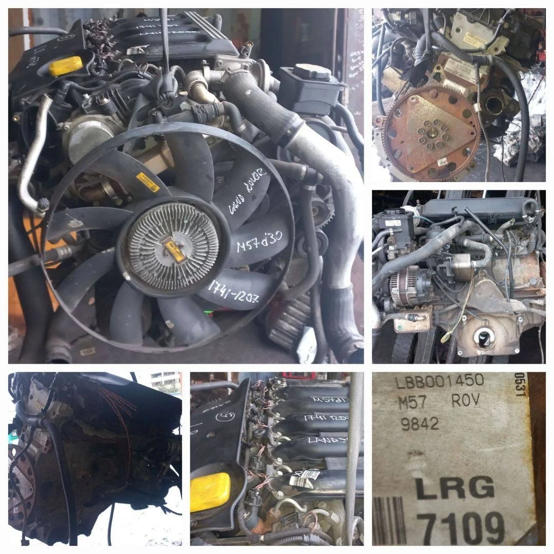 Двигатель M57D30 Land Rover Range Rover 3 0.0 0