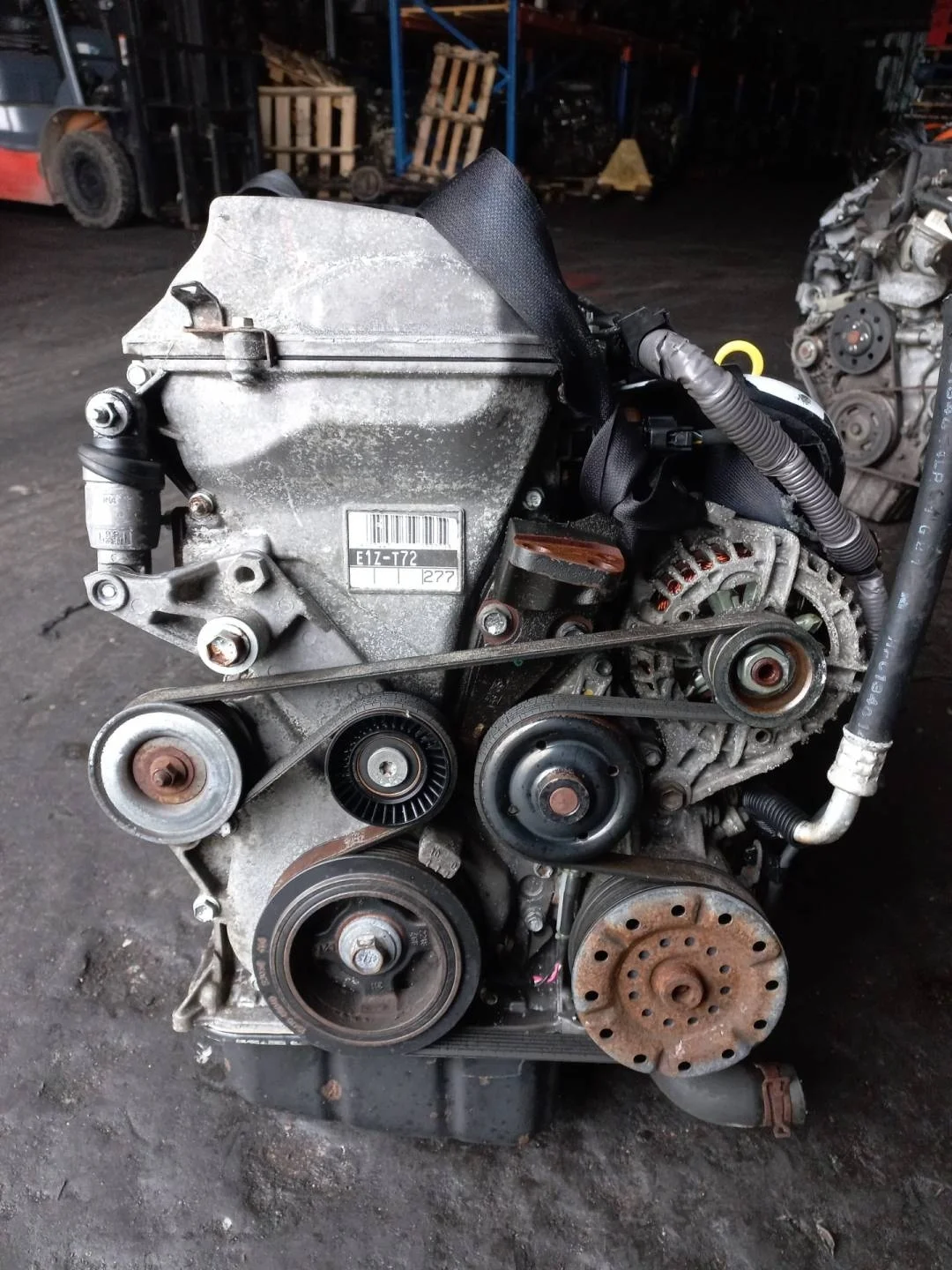 Двигатель 1ZZ-FE Toyota Corolla E120 0.0 0