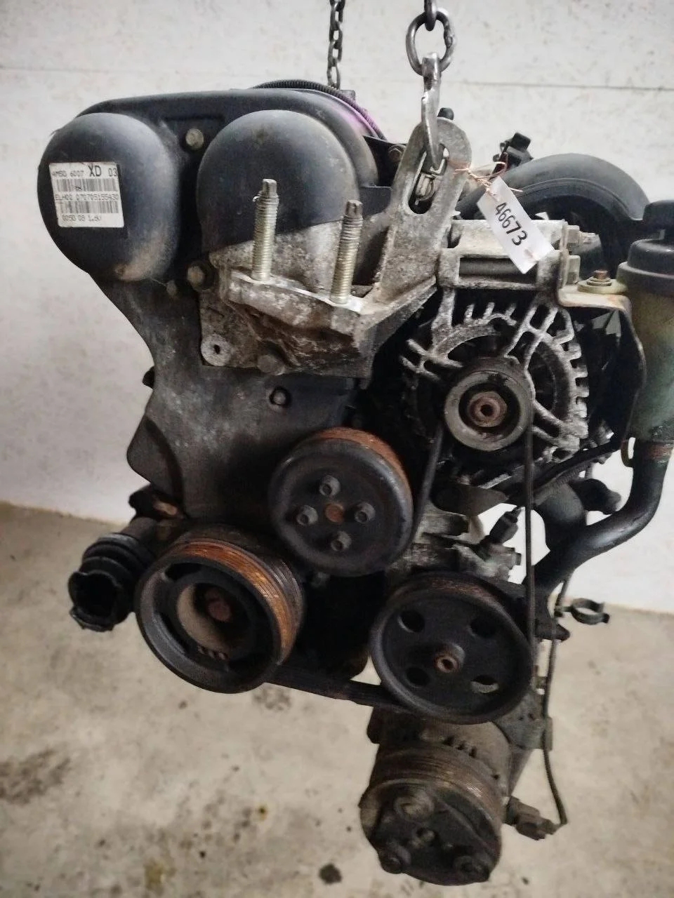 Двигатель HWDA Ford Focus 2 1.6 Бензин