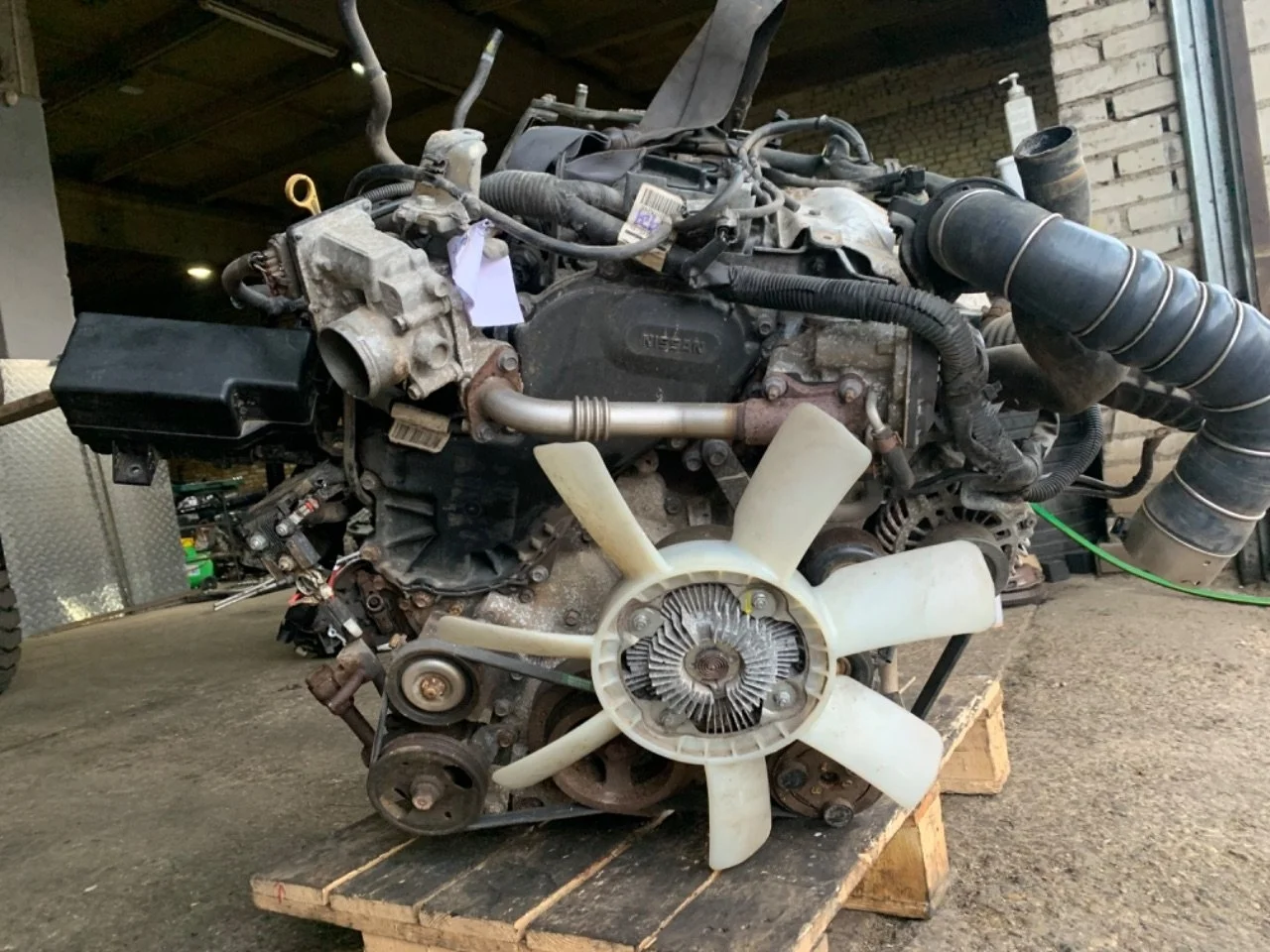 Двигатель YD25 Nissan Navara D40 2.5 Дизель