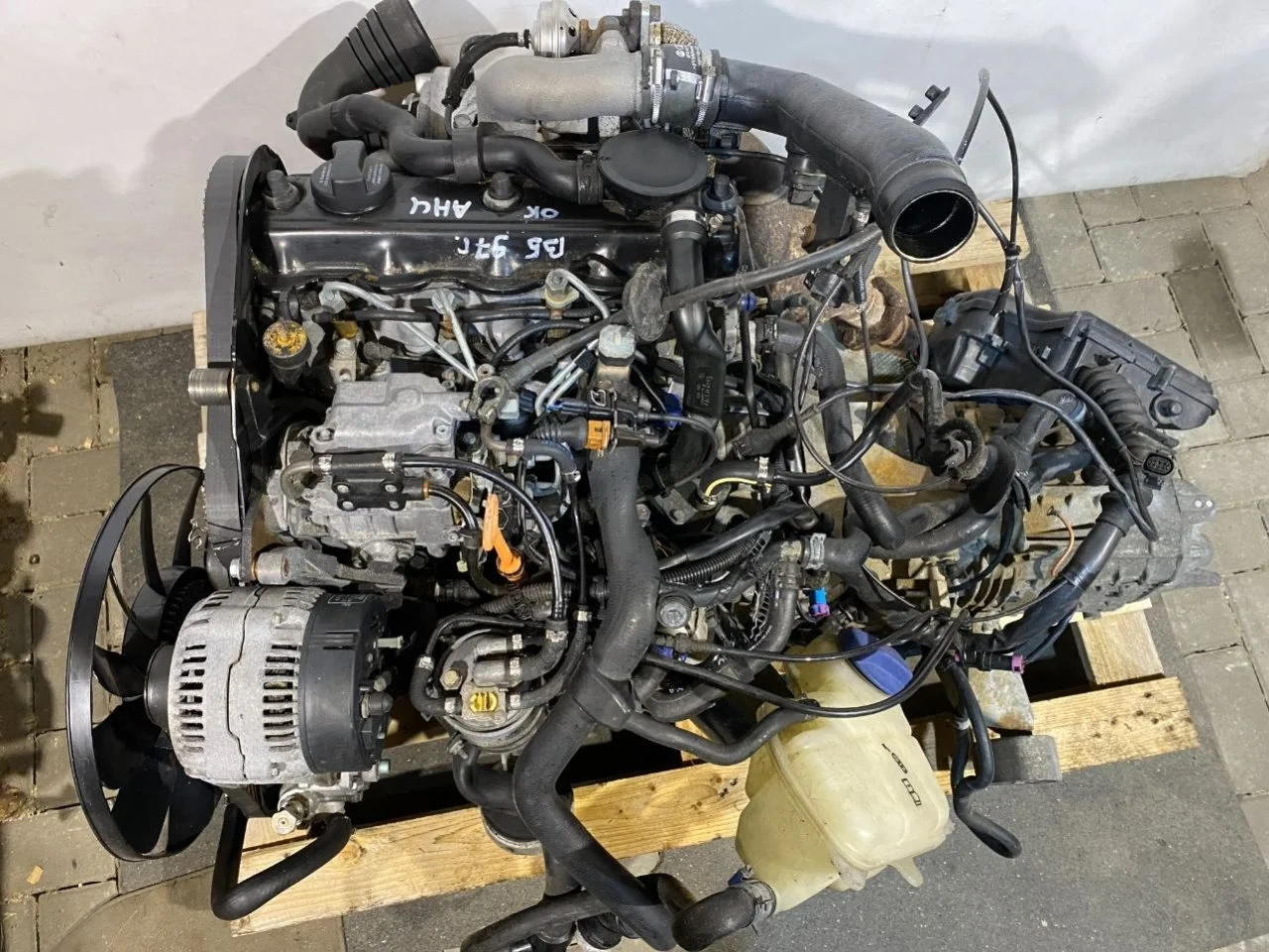 Двигатель AHU Volkswagen Passat B5 1.9 Дизель