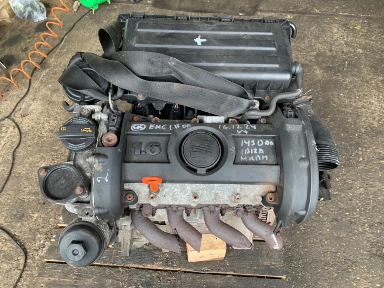 Двигатель BTS Seat Ibiza 4 1.6 Бензин