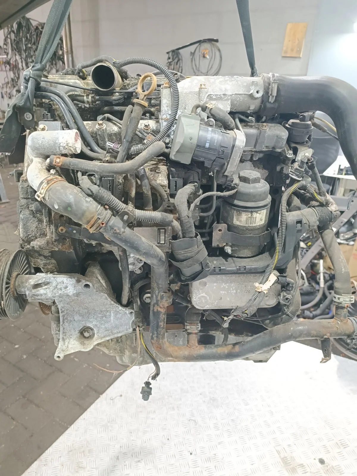 Двигатель Y20DTH Opel Vectra C  2.0 Дизель