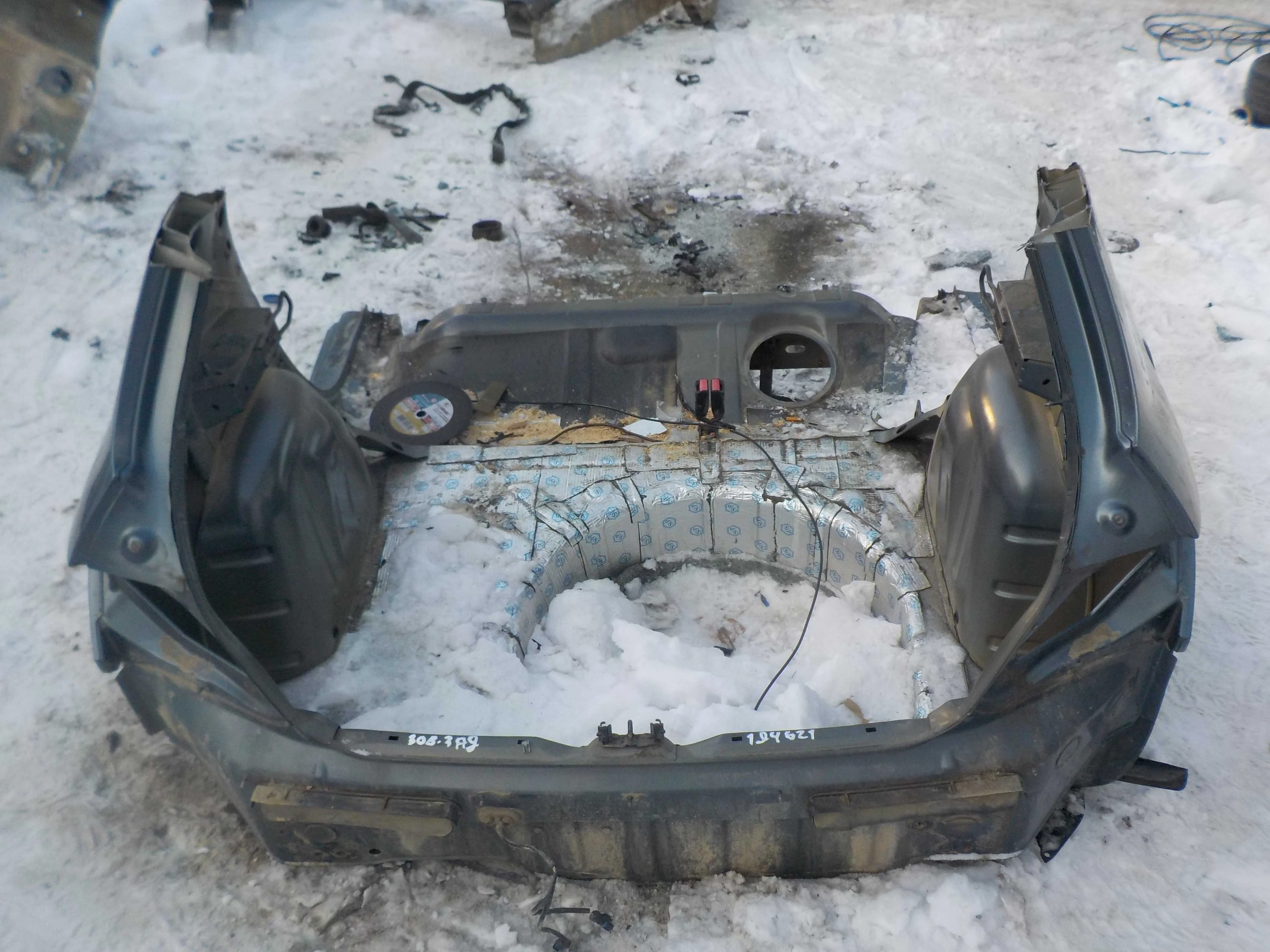 задняя панель кузова PEUGEOT 307