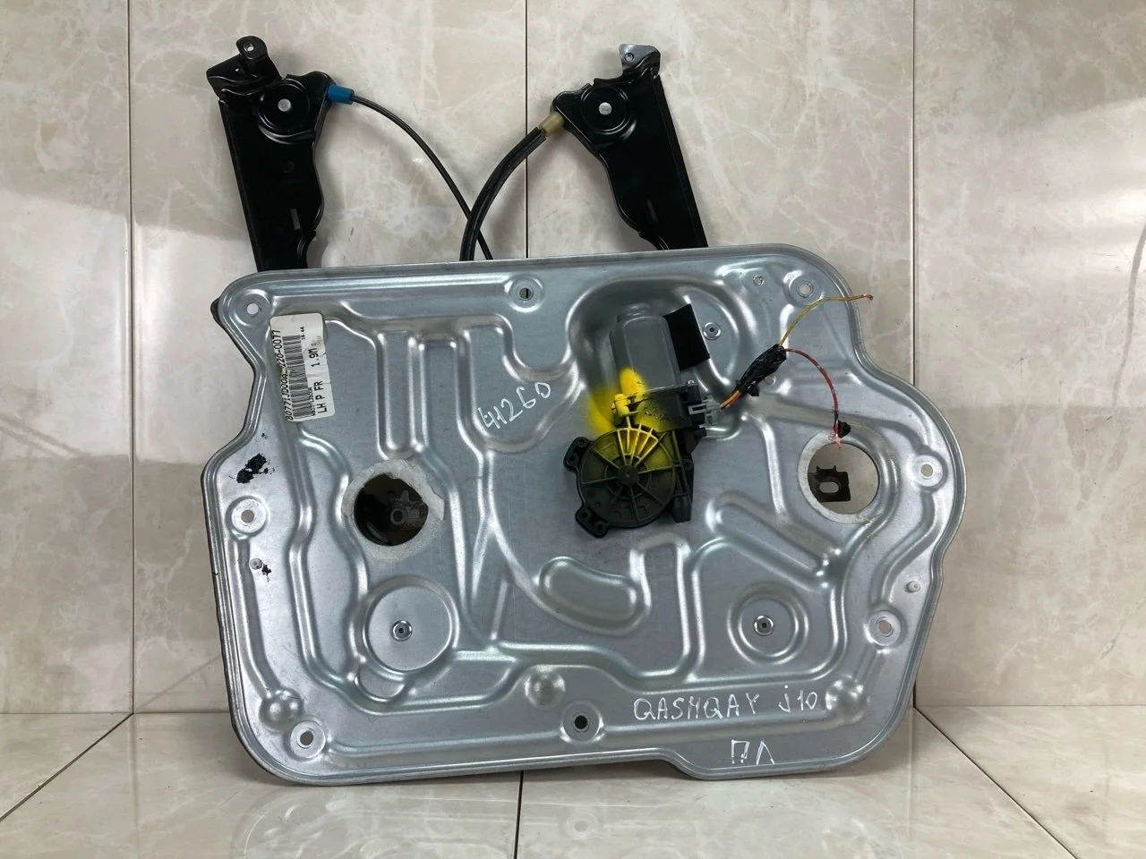 Стеклоподъемник Nissan Qashqai 1 J10 2006-2013 80771JD000, передний левый