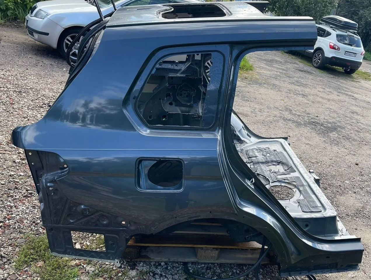 Крыло заднее правое четверть на bmw x7 g07