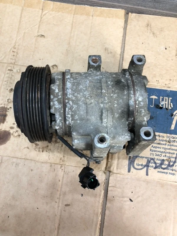 Компрессор кондиционера Hyundai Solaris 2013 977014L000 1 1.6