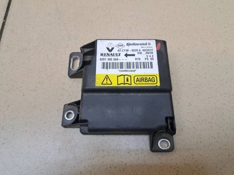 Блок управления AIR BAG Renault Duster 2012 8201385569 2.0 F4R400 МТ