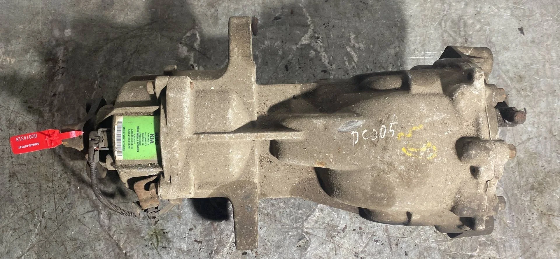 Редуктор заднего моста 4780039300 Hyundai Santa FE 2 (CM) 2.2 Дизель