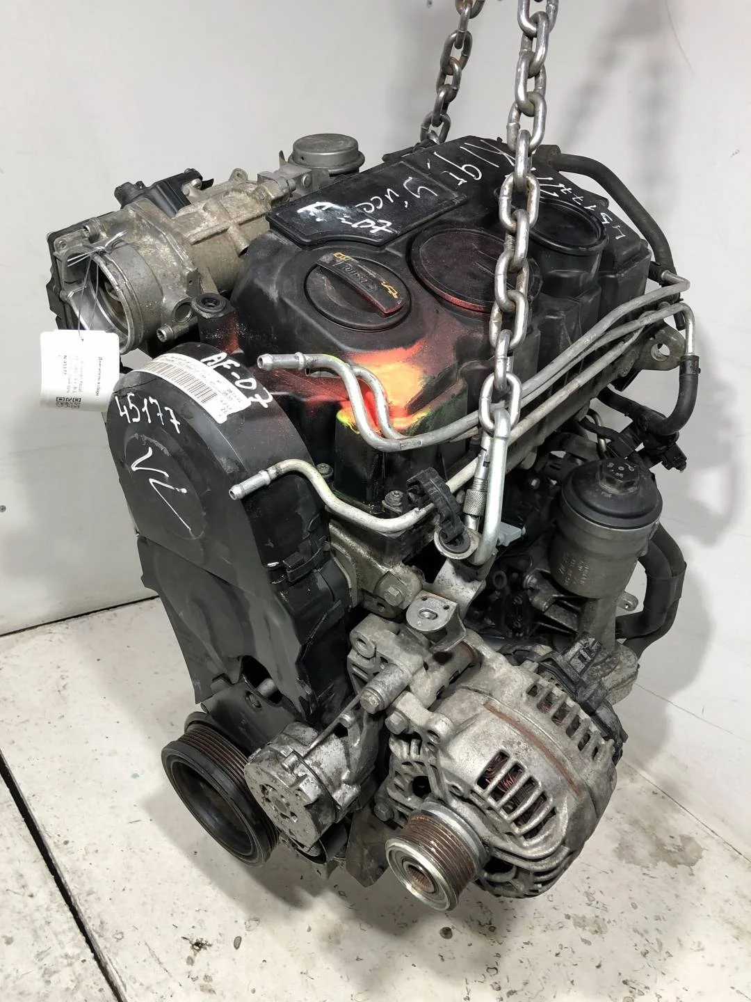 Двигатель BLS Volkswagen Passat B6 1.9 Дизель