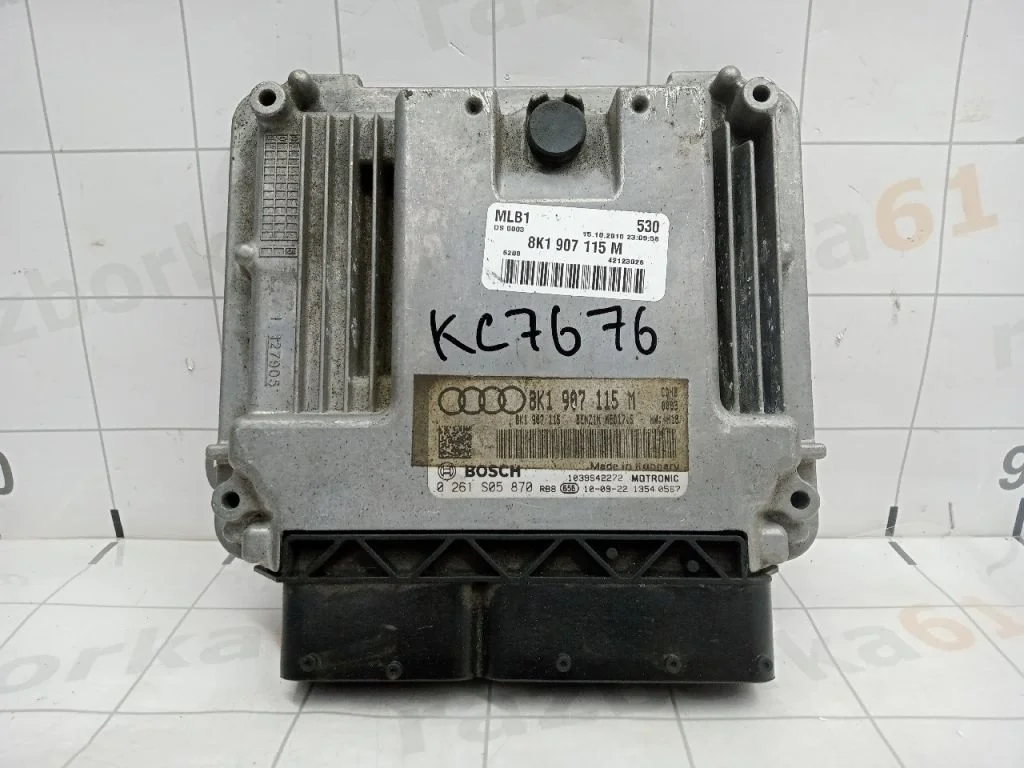 Блок управления двигателя AUDI A4 B8 1.8 CDH + АКПП